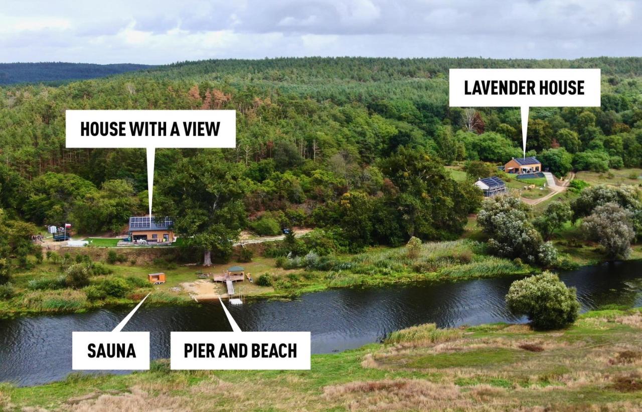 Houses With A View#Sauna#Jaccuzi Gozdowice Buitenkant foto